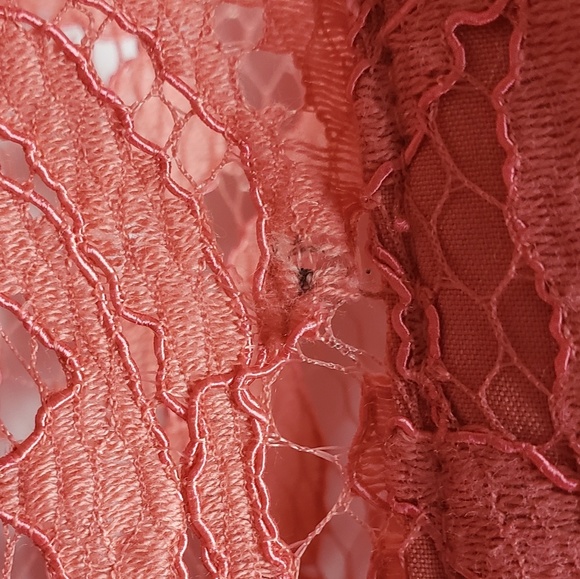 NWT Nanette Lepore Sedona Clay Lace Shirt Dress - Picture 8 of 8